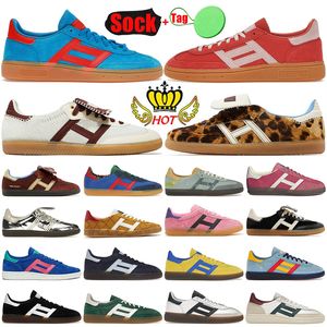 Designer Originals Og Wales Bonner Vegan Indoor Handbal Speciale schoenen Heren Dames Pony Leopard Klassiek Monogrammen Collegiate Gum Outdoors Sneakers Trainers Maat 45