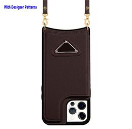 Capas de telefone de couro de designer de luxo PU Wallet Case com suporte de cartão à prova de choque para iPhone 14 Pro Max 67 14Max 61 IP13 Promax 12 2359418
