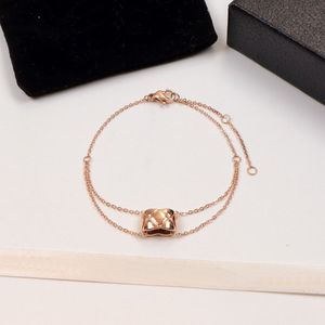 Luxe designer link ketting armband rhombische rooster armbanden dames mode 18k gouden armbanden sieraden