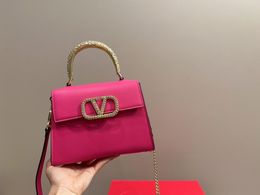 Diseñador de lujo Loco Vsling Crossbody Bag Handbag de cuero Messen Messenger Cadena de bolso de hombro Flap Bolso
