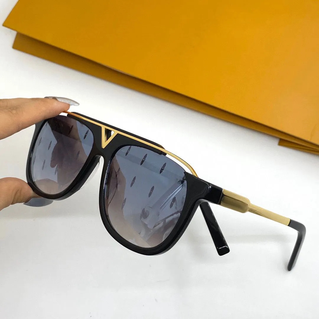 Luksusowy projektant Louiseities Viutonities Sunglasses Men for Women Classics Plaży Shading UV Ochrona Ochrony