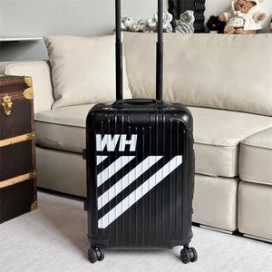 Luxe designer bagage -instap Rolling Lage koffer voor mannen koffer trolley kast Universal Wheel Bagage Travel Trolley Case