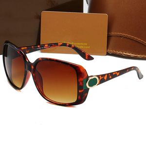 Lunettes de soleil de luxe pour hommes et femmes, classiques, à la mode, pour Portrait, 6 couleurs, avec boîte d'origine