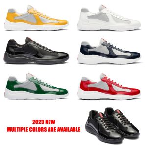 Diseñador de lujo para hombres Run Run Shoes 2024 Trainer de zapatillas de cuero Caza de tenis de cuero Suella de cordones al aire libre.