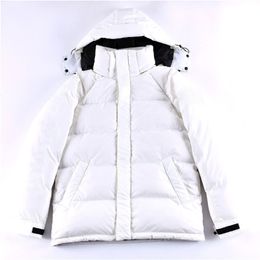 Diseñador de lujo Hombres Chaquetas de plumón Ocio al aire libre Doudoune Puffer Jacket Abrigo de invierno Manga larga Chaquetas de gansos canadienses