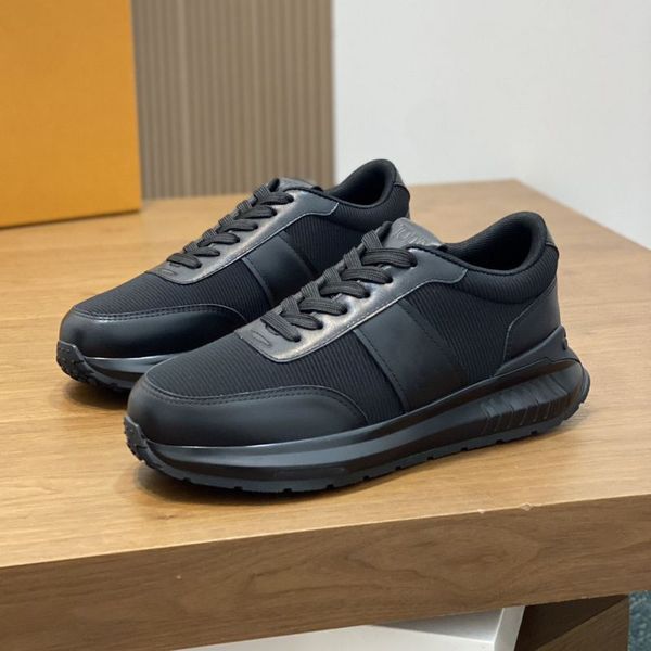Luxury Designer Men Shoe TDDS Nouvelle collection Sneakers en daim Splice Splice Sports Business Sneakers avec boîte