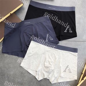 Designer de luxe Boxers pour hommes sous-pants Sexy Men Boxer Shorts Soft Brepwant Cotton Underwear