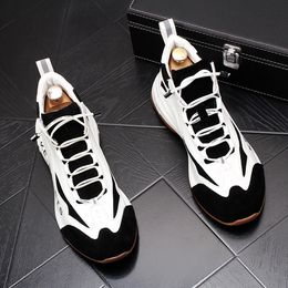 Luxe designer heren Casual schoenen hoogwaardige lente retro mode sneakers lichtgewicht niet-slip ademende bijpassende lopende loafers y158