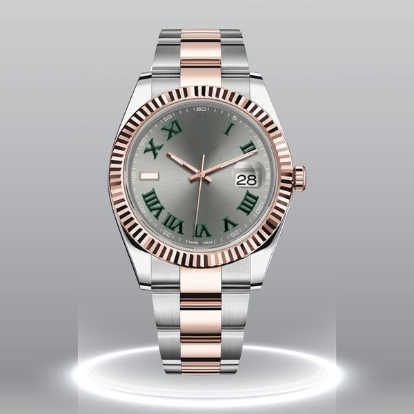 Montre de luxe pour hommes et femmes, montres de haute qualité, relojes 36 41mm 8215, mouvement automatique, mode, étanche, Sapphire Montre Couples, montres DHgate Orologio.
