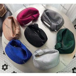 Designer de luxe MINI Jodie Bag Femmes Sacs à main en cuir véritable Sac à nœud tissé pour femmes Lady Tote Bags