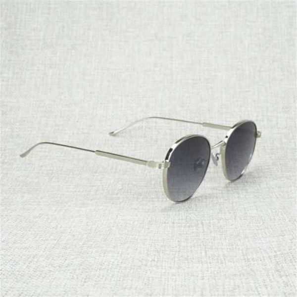 Designer de luxe Nouveaux lunettes de soleil pour hommes et femmes 20% de réduction Vintage Oval Men Clear Glasses Women Accessoire Reading Metal Frame Eyewear Oculos Gafas for Outdoor ClubKajia