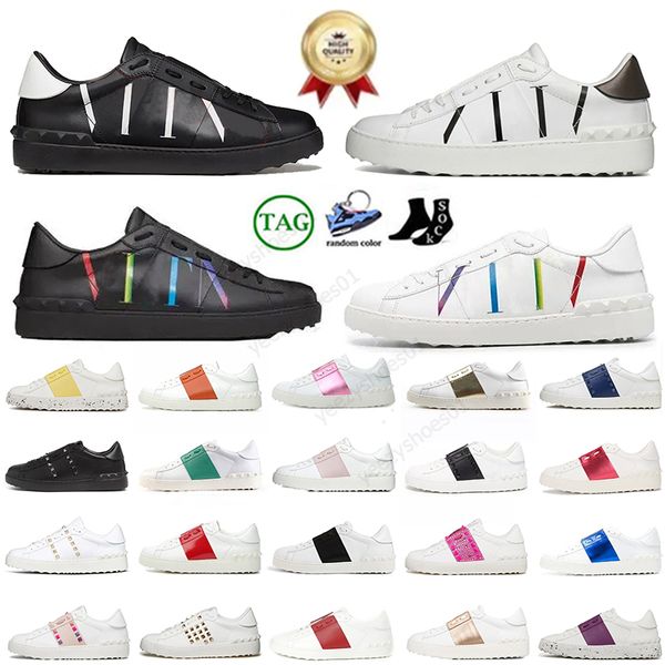 Designer de luxe Open Sneaker Robes Chaussures plate-forme Pumps Vintage Noir blanc rose rose foncé foncées Sports respirants Skate Dhgate Trainers Laceurs hommes Femmes pour un changement