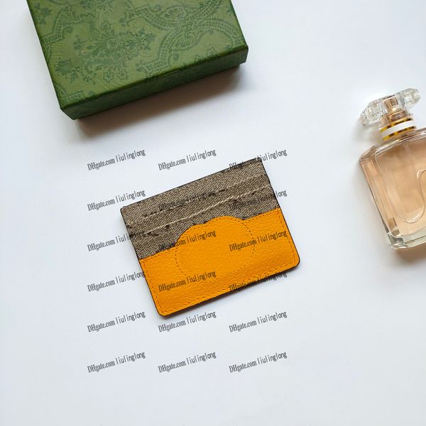 Diseñador de lujo Ophidia Mujeres Hombres Titular de la tarjeta Monedero Pequeños titulares de pasaportes Bolsa de llaves Organizador de bolsillo Titular de la tarjeta Vintage Monederos Monederos Carteras