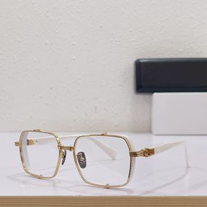 Nuevo diseñador de lujo Gafas de sol de moda Marcos hombres para hombre diseño gafas de sol para mujeres lente transparente marco de protección transparente gafas frescas de moda