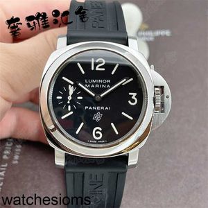 Luxe designer Panerass horloges polshorloges 44 mm onmiddellijk handmatig mechanisch horloge PAM00005 Waterdichte roestvrijstalen hoge kwaliteit