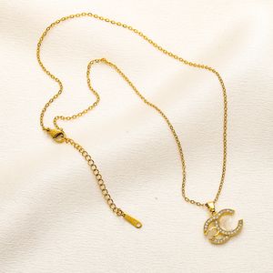 Luxe ontwerper hanglagige kettingen voor damesstijl ketting zeer kwaliteit choker sieraden accessoires 18k vergulde gouden meisjes cadeau