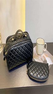 Luxe designer portemonnees en handtassen mode cosmetische tassen dames make -up set dubbele ritssluiting tas grote reis toilettasbag 2201194846915