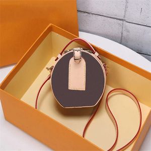 Bolso redondo de diseñador de lujo para mujer, bolsos de hombro tipo bandolera de piel de vaca, bolsos Nano para cámara de teléfono