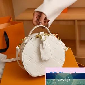 Luxe ontwerper Round Bag Cake Schouder Crossbody Tassen Nano Handtassen Koppels Dames Telefooncamera Portemoes Make -uptas Dhgate