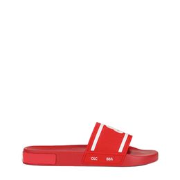 Diseñador de lujo Sandalia de goma Moda Carta de diapositiva Nueva zapatilla para hombre Suela de PVC Mula gruesa Zapatilla de mujer Calidad Hombres Piscina de verano Playa soleada Wea Diapositivas Zapatos Tamaño 35-42