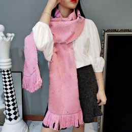 Luxe designer sjaal bloemen sjaals klassieke sjaals kasjmier scarface winter warmlong sjaal sjaals wraps pashmina dame wol schal