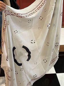bufanda de diseñador de lujo bufandas de lana de letra grande