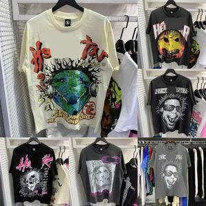Camiseta de diseño de lujo para hombres camisas para mujer moda al aire libre al aire libre, manga corta de alta calidad, ropa de hiphop casual de hiphop en el cuello redondo impreso