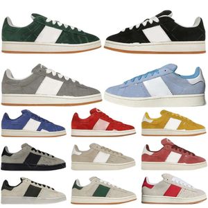 Luxe designer broodschoenen, suède sneakers voor mannen en vrouwen grijs zwart donkergroene wolk wonder witte valentijnsdag training casual schoenen