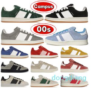 Luxe designerschoenen Campus Suede Sneakers grijs Zwart Donkergroen Cloud Wonder Wit Valentijnsdag Semi Lucid Blue Ambient Sky trainer casual schoen