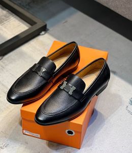 Luxe designer schoenen Heren Destin loafers outdoor echt leer Gommino Slip On Walk Wedding Business Drive Dress Classics Shoes Originals Box handtas Maat 38-45