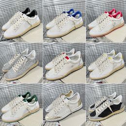 Diseñador de lujo encaje de tenis bajo zapatillas de tenis para mujeres zapatillas de zapatillas de zapatillas casuales de marca para hombres.