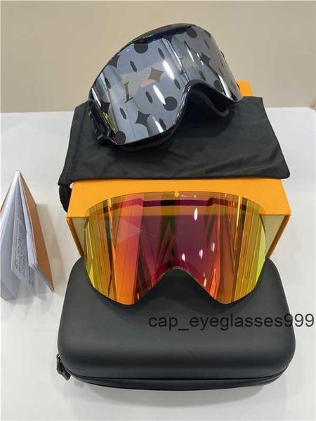 Gafas de esquí de diseñador de lujo Gafas de sol para hombres y mujeres Damas Damas Sun Goggle Goggle Garnear