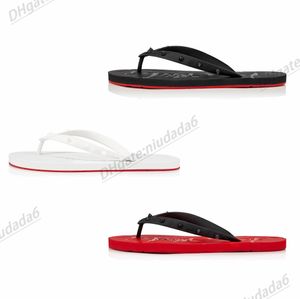 Designer unisexe toboggan femme luxe pantoufle pour homme Loubi Flip Flops caoutchouc slim avec boîte lanières rivet brillant été extérieur tong sandale