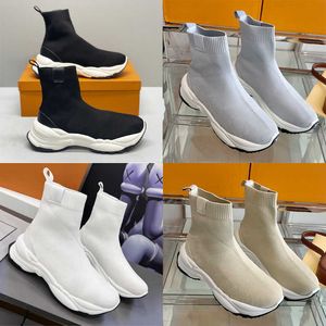 Luxe Designer Sneakers Sokken Post Game Laarzen Platform Sneakers Ademende rubberen zool Casual stijl MAAT 35-42 Met doos NO466