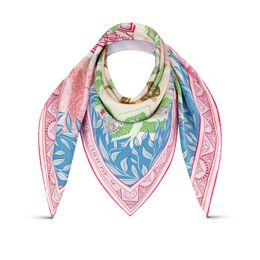 Foulard carré de créateur de luxe foulard de mode écharpe enveloppante à long manche avec motif de jardin foulard en soie bandeau carré enveloppement poitrine carré bandeaux bandeau adapté L