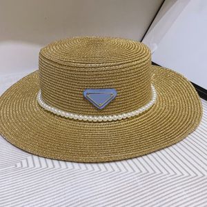 Luxe ontwerper Stroopvizor emmer hoeden voor dames heren mode driehoek p gebreide hoed beanch visser hoed zon casquette dap beanies 2304264bf