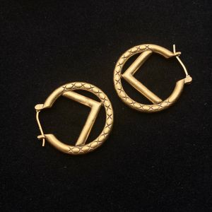 Diseñador de lujo Stud Pendiente para mujer Pequeños diseñadores de aretes de oro Joyería para hombre Letra F Ear Studs Aros dorados Adornos de moda 2303071BF