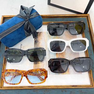 Designer de luxe lunettes de soleil d'été mode boîte plaque mâle