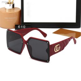 Gafas de sol de diseñador de lujo Gafas de sol Cucci GGS Gafas de sol