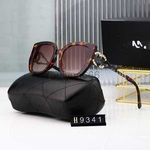 Gafas de sol de diseño de lujo Gafas de sol montadas en diamantes para mujeres y hombres Cara sensacional avanzada Gafas de sol con montura grande Color degradado Anti UV Gafas de sol