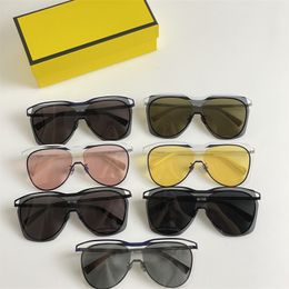 Gafas de sol de diseñador de lujo F Outdoor Eyewear mujeres hombres moda caja grande temperamento piloto gafas de sol disponibles en varios colores