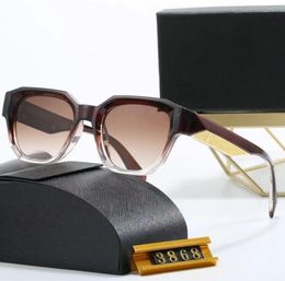 Luxe designer zonnebril voor mannen Women Fashion Popular zonnebril Unisex Beach Outdoor Travel Sunglasses Vintage Frames Goede mooie cadeaubak