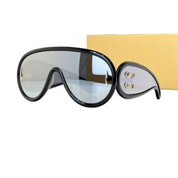 Gafas de sol de diseñador de lujo para hombres, mujeres, tonos retro de gran tamaño, 40108, estilo, moda, logotipo personalizado, original, OEM, ODM, fashinable, tendencias, marcas famosas, gafas clásicas