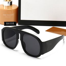 Luxe designer zonnebril voor mannen vrouw man heren zonnebril oversized masker mode mode uv400 len
