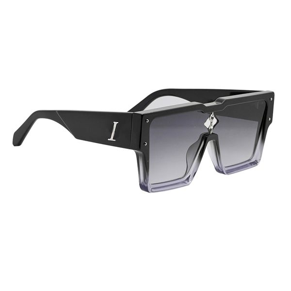 Millonarios de lujo gafas de sol de diseñador para hombres mujeres 1578 gafas de sol masculinas laides UV400 tonos de gran tamaño marcas famosas rectángulo diamante nuevas gafas de sol de moda