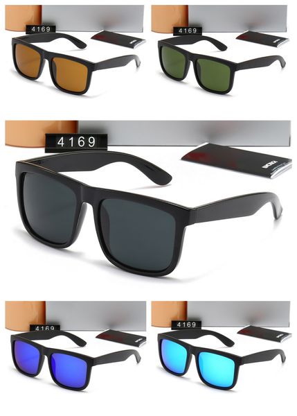 Gafas de sol de diseñador de lujo a la venta Nuevas gafas cuadradas de moda Gafas de sol de MARCO COMPLETO mujeres Versátil estilo INS Con caja de regalo