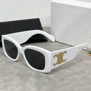 Gafas de sol de diseñador de lujo para mujeres Gasas clásicas de tono CE CE Polarized Gafas Fashion Gasas de sol al aire libre Gasas de viaje sexy UV400 Mezcla Color con caja