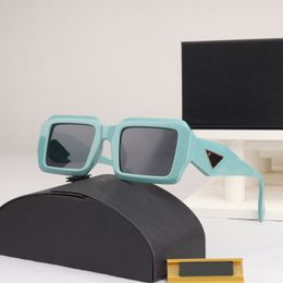 Luxe designer zonnebril voor vrouwen klassiekers strandschaduw UV Bescherming Zonneglazen rijden Hip Hop Coole driehoek Mens Zonnebril Simple Luipard Print GA070