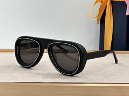 Lunettes de soleil de luxe pour femmes hommes été 2702 Anti-Ultraviolet rétro plaque mode acétate cadre ovale Catwalk Cyberpunk style UV400 lunettes boîte aléatoire 2703