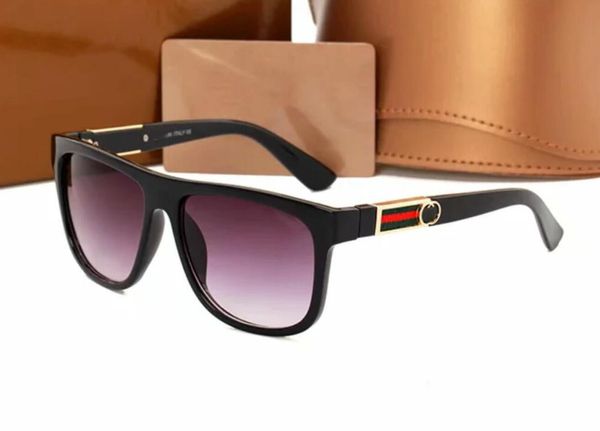 Lunettes de soleil design de luxe pour femmes hommes lunettes polarisées uv protectio lunette gafas de sol nuances lunettes avec boîte plage soleil petit cadre mode G3880